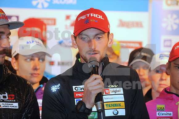 Zgornji Brnik, Press conference (Ski association of Slovenia - Season 2013 / 2014 team presentation)