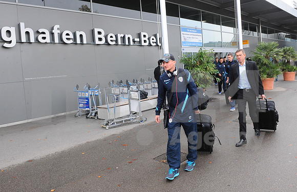 National team of Slovenia (Arrival to Switzerland)