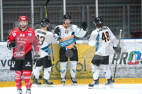 Alps Hockey League ( HDD Jesenice - Steel Wings Linz )