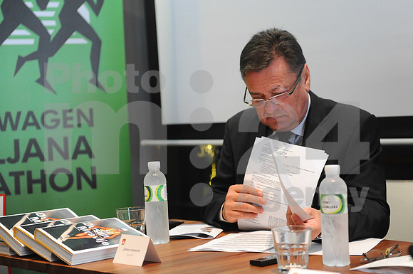 Press conference (Ljubljana Marathon)