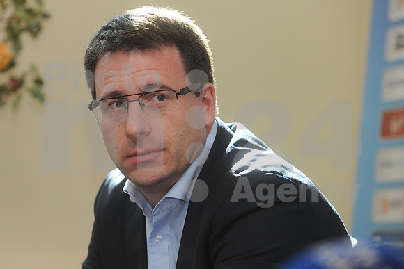 Ljubljana, Press conference (Football association of Slovenia, NZS - End of FIFA World Cup qualifications)
