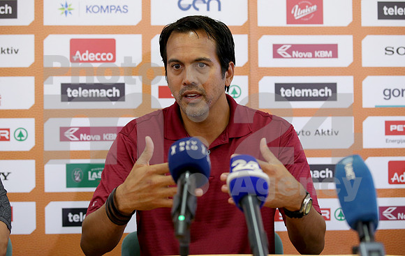Pres Conference (Erik Spoelstra - coach of Miami Heat) 26-Aug-2016