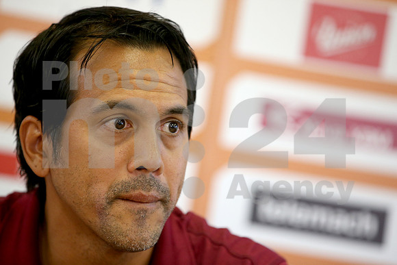 Pres Conference (Erik Spoelstra - coach of Miami Heat) 26-Aug-2016