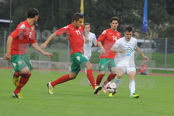 Nova Gorica, U-21 European Championship qualification match (Slovenia - Bulgaria)