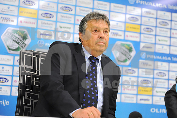 Ljubljana, Coach presentation (NK Olimpija Ljubljana new coach - Milorad Kosanovic)