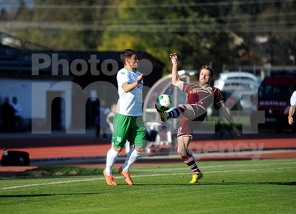 Soccer/Football - First Division (Triglav - Olimpija)