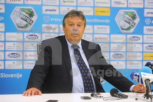 Ljubljana, Coach presentation (NK Olimpija Ljubljana new coach - Milorad Kosanovic)