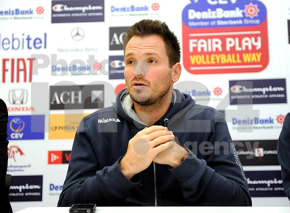 Volleyball - Volleyball Champions League (ACH Volley press conference)