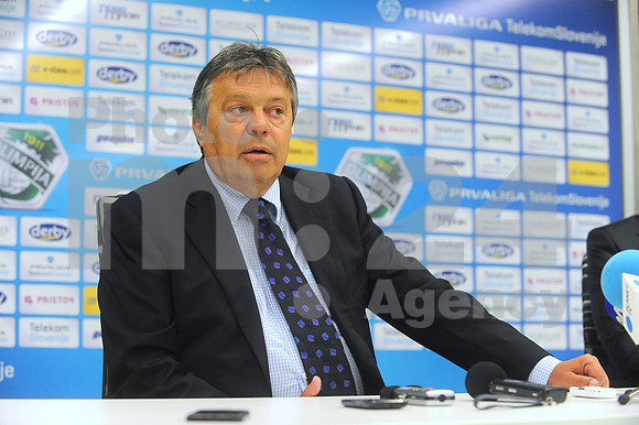 Ljubljana, Coach presentation (NK Olimpija Ljubljana new coach - Milorad Kosanovic)