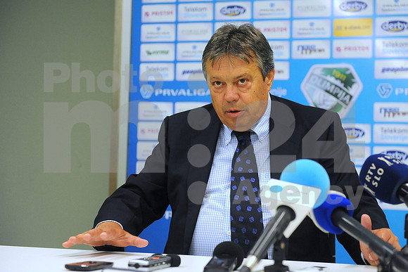 Ljubljana, Coach presentation (NK Olimpija Ljubljana new coach - Milorad Kosanovic)