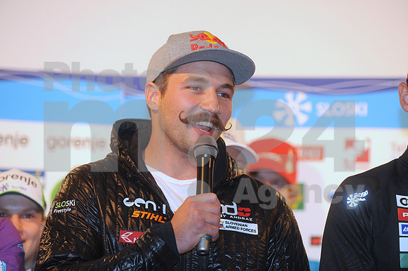 Zgornji Brnik, Press conference (Ski association of Slovenia - Season 2013 / 2014 team presentation)