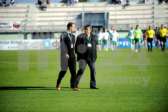 Soccer/Football - First Division (Triglav - Olimpija)