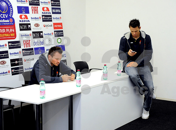 Volleyball - Volleyball Champions League (ACH Volley press conference)