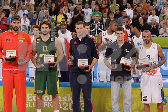 Eurobasket 2013 match (France - Lithuania)