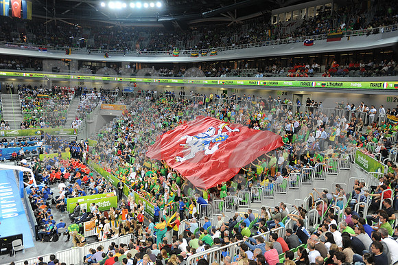 Ljubljana, Eurobasket 2013 match (Spain - France)
