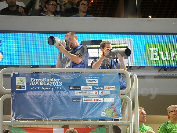 Basketball - Eurobasket 2013 Match (France - Lithuania)