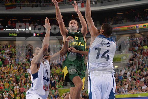Eurobasket 2013 match (France - Lithuania)
