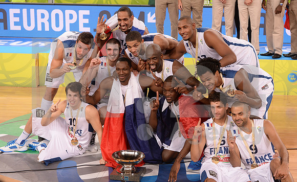 Eurobasket 2013 match (France - Lithuania)