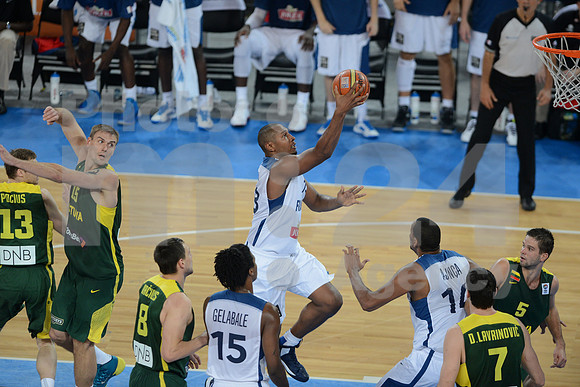 Ljubljana, Eurobasket 2013 match (Spain - France)