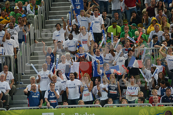 Ljubljana, Eurobasket 2013 match (Spain - France)