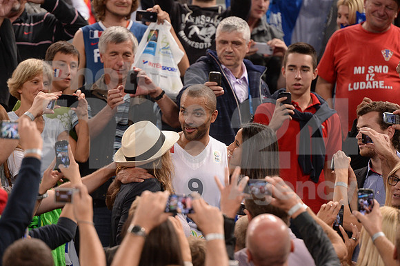 Eurobasket 2013 match (France - Lithuania)
