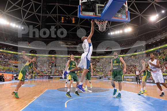 Eurobasket 2013 match (France - Lithuania)