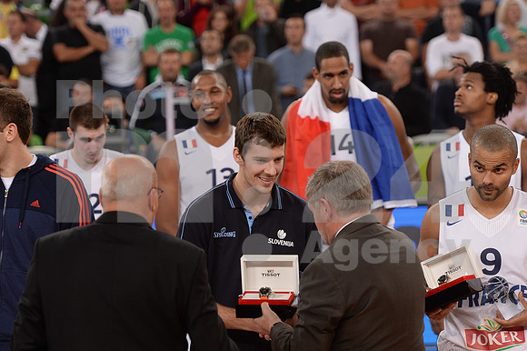Eurobasket 2013 match (France - Lithuania)