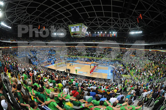 Ljubljana, Eurobasket 2013 match (Spain - France)