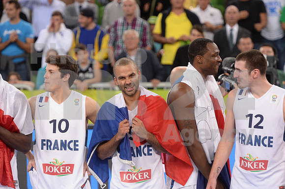 Eurobasket 2013 match (France - Lithuania)