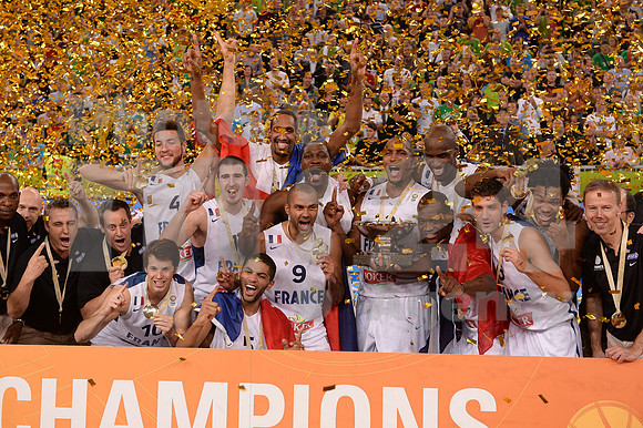 Eurobasket 2013 match (France - Lithuania)