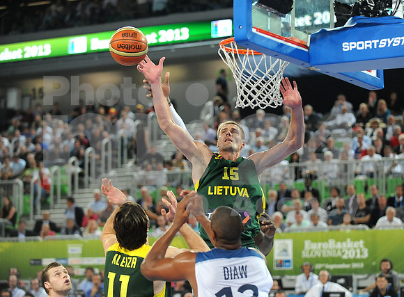 Basketball - Eurobasket 2013 Match (France - Lithuania)