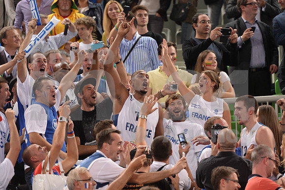 Eurobasket 2013 match (France - Lithuania)