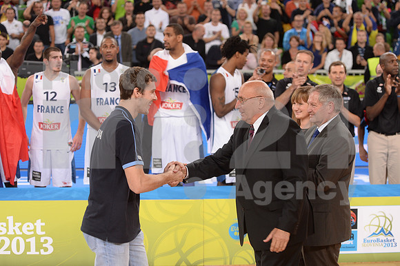 Eurobasket 2013 match (France - Lithuania)