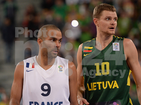 Eurobasket 2013 match (France - Lithuania)