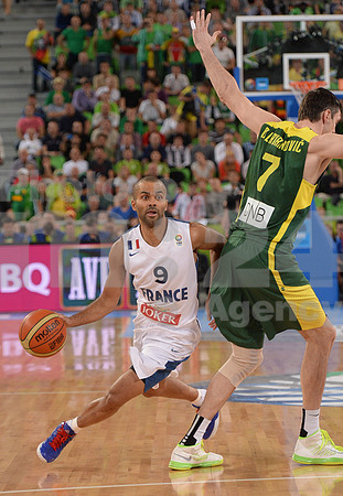 Eurobasket 2013 match (France - Lithuania)