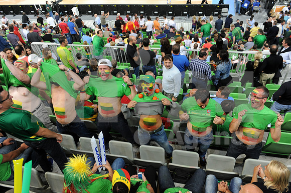 Ljubljana, Eurobasket 2013 match (Spain - France)