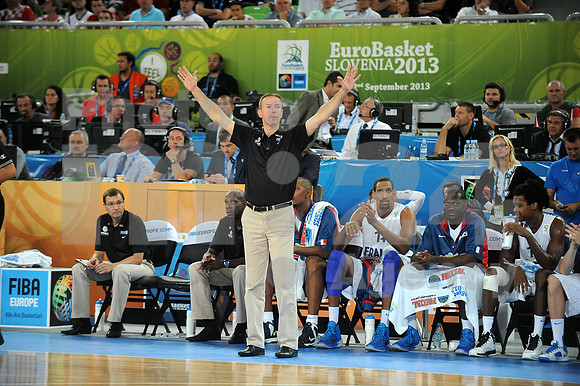 Basketball - Eurobasket 2013 Match (France - Lithuania)