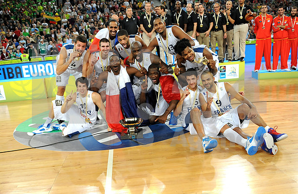 Basketball - Eurobasket 2013 Match (France - Lithuania)