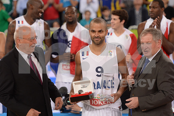 Eurobasket 2013 match (France - Lithuania)