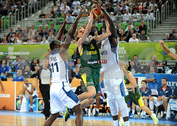 Basketball - Eurobasket 2013 Match (France - Lithuania)