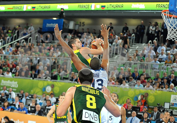 Basketball - Eurobasket 2013 Match (France - Lithuania)