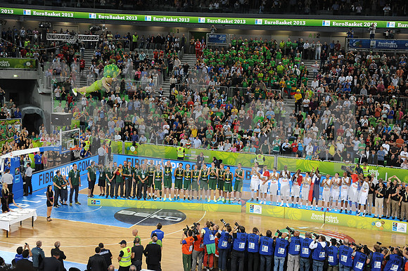 Ljubljana, Eurobasket 2013 match (Spain - France)