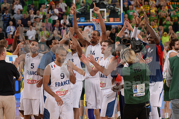 Eurobasket 2013 match (France - Lithuania)