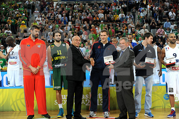 Basketball - Eurobasket 2013 Match (France - Lithuania)