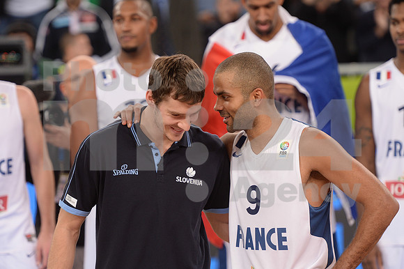 Eurobasket 2013 match (France - Lithuania)