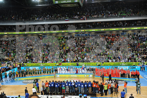 Ljubljana, Eurobasket 2013 match (Spain - France)