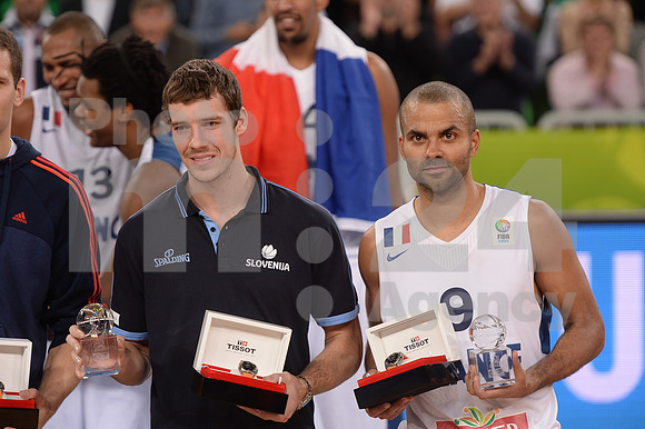 Eurobasket 2013 match (France - Lithuania)
