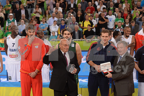 Eurobasket 2013 match (France - Lithuania)