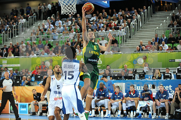Basketball - Eurobasket 2013 Match (France - Lithuania)