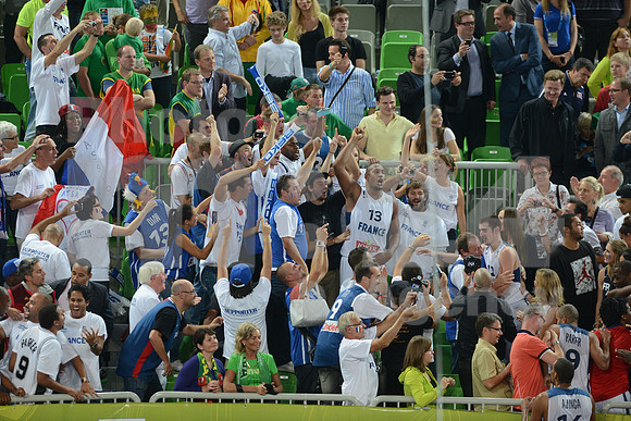 Ljubljana, Eurobasket 2013 match (Spain - France)
